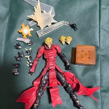 Kaiyodo Revoltech Yamaguchi Trigun Vash the Stampede Action Figure NO BOX AS IS picture