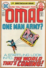 OMAC    # 1   9.4     NEAR MINT   JACK KIRBY ART AND STORY picture