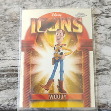 Topps 2025 Topps Chrome Disney 100 Woody Icons Insert Non-Sport Card DI-25 picture
