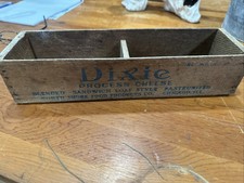 DIXIE CHESSE BOX 5LB CHICAGO ILL Vintage picture