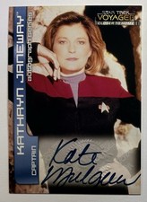 1999 SkyBox Star Trek Voyager Closer to Home A1 Kate Mulgrew Autograph Auto picture