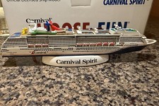 Carnival Spirit Official Licensed Cruise Ship Model 10” NEW IN BOX Rare picture