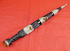 FINE ANTIQUE SCOTTISH DIRK DAGGER JEWELED knife sword picture