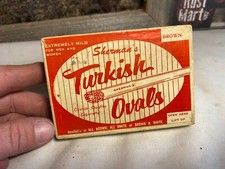 Vintage Sherman's Turkish Ovals Cardboard Cigarette Box picture
