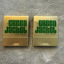 Vintage -The Green Jacket Restaurant Augusta GA Matchbook Matches picture