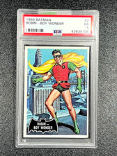 1966 Topps Batman #2 Robin-Boy Wonder PSA EX 5 picture