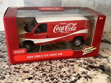 Coca-Cola Vintage Johnny Lightning 2004 Ford E-250 Cargo Van 1:24 Scale picture