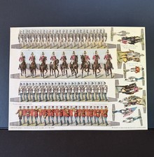 Rare Antique 1896 Boston Sunday Globe Paper Soldiers Supplement - UNCUT MILITARY picture