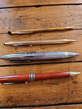 LOT VINTAGE MECHANICAL PENS/PENCILS TOTAL OF 4 Cross and others picture