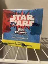 2022 Topps Star Wars Chrome Sapphire Edition Factory Sealed Box picture