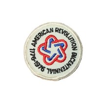 Original 1776-1976 American Revolution Bicentennial Logo Patch 1970s NOS New picture
