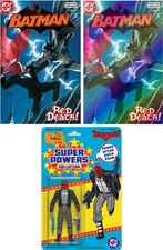 BATMAN #635 FACSIMILE ED. (MAIN/FOIL/SUPER POWERS SET)(1ST JASON TODD RED HOOD) picture
