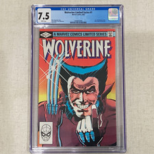 Marvel Comics Wolverine Limited Series #1 (1982) CGC 7.5 Claremont/Miller picture