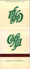 Cafe LA Los Angeles Airport Hilton & Towers Vintage Matchbook Cover TMM26-5 picture