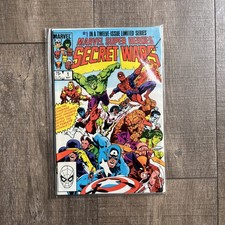Marvel Super Heroes Secret Wars (1984) #1 Blue Galactus Print Error VF/NM picture