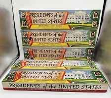 Vintage 1950s Louis Marx Presidents of the United States Figurines Complete picture