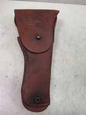 WWII US GI M1916 BOYT Leather Flap Holster Colt M1911 .45 Pistol Militaria picture