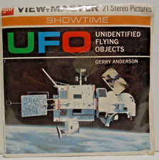 UFO GERRY ANDERSON 1969 TV SHOW VIEW MASTER PACKET FACTORY SEALED RARE picture