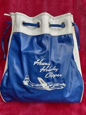 1950'S PAN AMERICAN AIRWAY HAWAII HOLIDAY CLIPPER BAG PAA picture