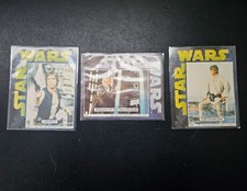 1977 Star Wars ADPAC cereal stickers Excellent Condition Luke, Han Solo, Obi Wan picture