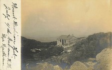 Mount Madison Hut Gorham NH Rppc Postcard 1905 Real Photo picture