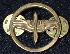 WWII - Interwar 1947 Army Air Force - USAF Enlisted Transitional Lapel Insignia picture
