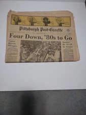 Pittsburgh Post Gazette Jan 21 1980 Pittsburgh Steelers Win 4th Super Bowl  picture