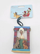 2015 Disney Sketchbook Lady and the Tramp Bella Notte Chef Tony Ornament NEW picture