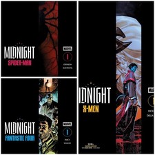 Set Of 3 Marvel Midnight #1 X-Men,Spider-Man,Fantastic Four 1st Print picture