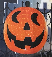 Giant Halloween 10ft Jack O Lantern Inflatable Lighted Yard Decor Orange Pumpkin picture
