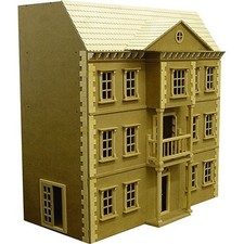 Unpainted Mayfair Ready to Assemble 12th Scale Dolls House Kit picture