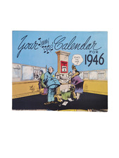 Vintage - Rare - Hard To Find - Original Jimmy Hatlo Wall Calendar For 1946 picture