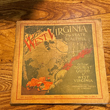 1927 Official Tourist Guide of West Virginia Tourist Guide Booklet Vol 3 No 3 picture