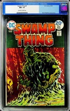 Swamp Thing #9 (1972) CGC 9.6 NM OW/W Iconic Bernie Wrightson Cover Old Label picture
