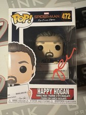 Happy Hogan signed Funko Pop by Jon Favreau Autograph - Spiderman ACOA Grogu picture