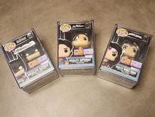 Funko Pop Absolute DC Batman 629 Superman 631 Wonder Woman 630 SDCC 2026 Set picture