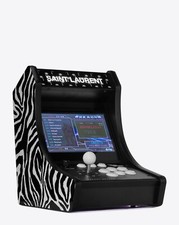 Saint Laurent Neo Legend Retro Arcade Machine Zebra picture