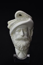 CAVALIER Figure Pipe By Erdogan EGE block Meerschaum New W Case#416 picture
