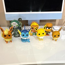 Funko Pop Pokémon Vinyl Figure Mixed Lot 7-Pack Eevee Flareon Jolteon picture