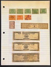 Revenues State & Federal Documents & Ephemera Stamp Collection ZAYIX picture