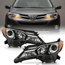 - for 2013 2014 2015 Toyota RAV4 RAV-4 Factory OE Style Projector Headlights Hea picture