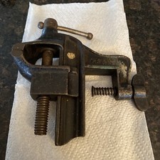 XRARE Small Vintage P S & W Plow, Stow & Wilcox Vise Best Offer picture