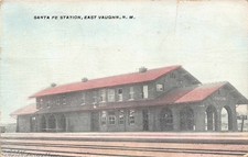 NM - 1910 Santa Fe Station Depot East Vaughn, NEW MEXICO - Guadalupe County picture