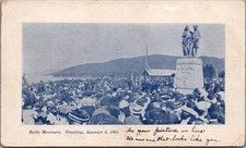 1903 Battle Monument Unveiling Indian Lake NY Postcard S.R. Stoddard 1906 picture