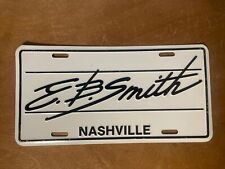 EB Smith Chevrolet Nashville Tennessee License Plate Booster Aluminum picture