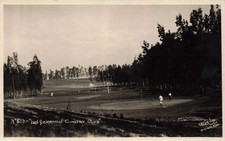 Rare RPPC Los Serranos Golf & Country Club Chino California Real Photo Postcard picture