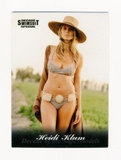 HEIDI KLUM SPORTS ILLUSTRATED DECADE SPECIAL SWIMSUIT CARD picture