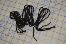 *military issue black shoe string 88