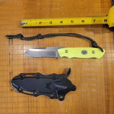 Benchmade 100S (Fluorescent) River Rescue Dive Knife *DISCONTINUED/ VERY RARE* picture