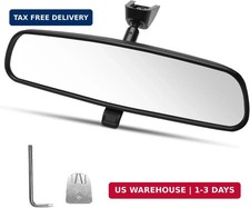 10.5 Inch Large Anti-Glare Rear View Mirror, Universal Interior Mirror Kit with picture